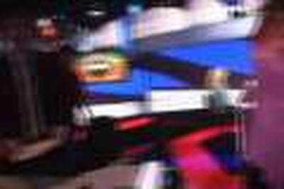 Kathy saying goodbye to Sean Hannity after the show