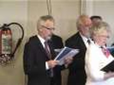 Koor de brug Joure Pasen 2009