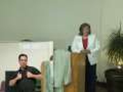 2009-07-05 The Rock UMC Church Service with an Interpreter for the Deaf and Hard of Hearing