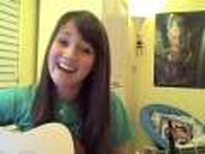 Hannah sings Taylor Swifts &quot;You Belong With Me&quot;