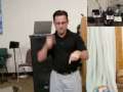 2009-07-26 The Rock UMC Church Service with an Interpreter for the Deaf and Hard of Hearing