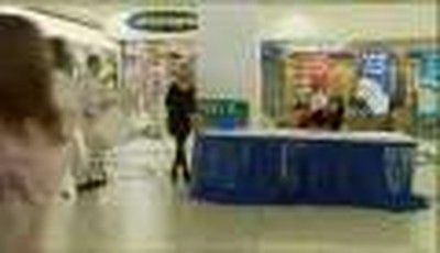 Snake in the mall prank