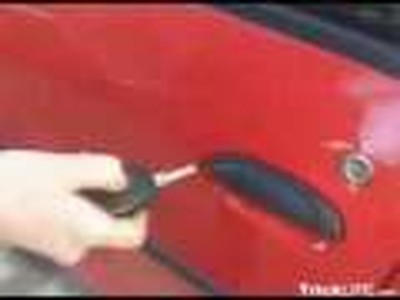 how to open your car with a tennis ball