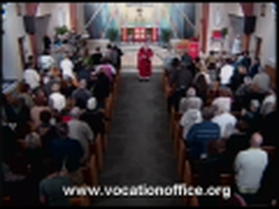 Palm Sunday Blessing and Homily by Catholic priest