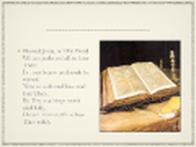 Blessed Jesus, at Thy Word