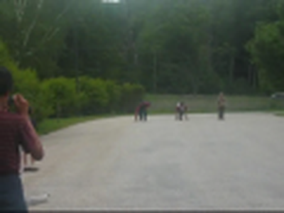 34yr Old vs. 16 year old - Parking Lot race (32 year old Crashes and Burns)