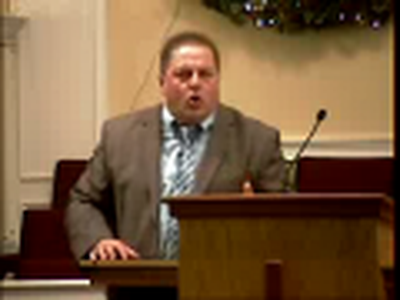 Community Bible Baptist Church 12-27-09 Sun PM Preaching 2of2