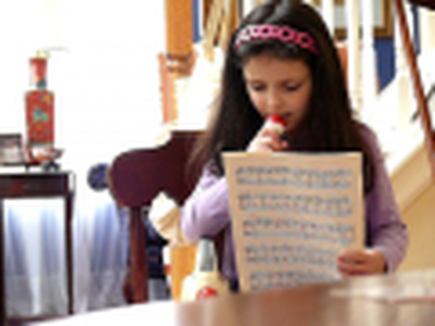 Opera Girl and her song, Pray to the Lord