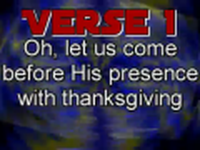 Psalm 95 (worship song with Austin Batterton)