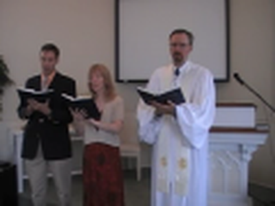 Special Music: "Lord of the Worlds Above," Trinity Hymnal #302.