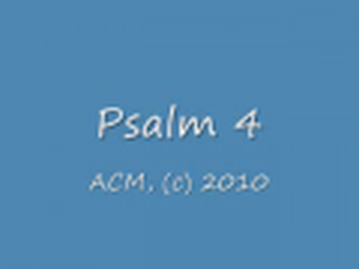 Psalm 4