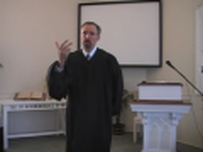 Sermon: "The Spirit and Christian Worship," Part 2. 08/29/2010. First Presbyterian Church, Perkasie