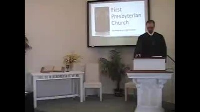 Sunday Worship Service, 11/07/2010. First Presbyterian Church, Perkasie, PA Rev. Richard Scott MacLaren