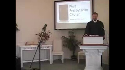 Sunday Worship Service, 11/14/2010. First Presbyterian Church, Perkasie. Orthodox Richard Scott MacLaren