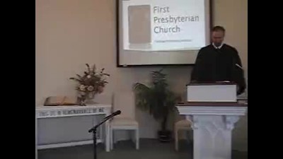Sunday Worship Service, 11/28/2010. First Presbyterian Church, Perkasie. Richard Scott MacLaren