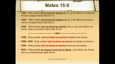 La Biblia - Clase 1