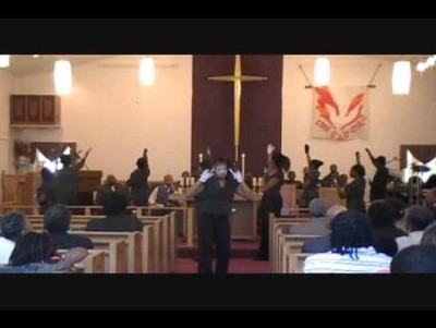 Brooks Youth Aflame (Mime Ministry) God is Here by Bria Brooks and Daijha Thomas