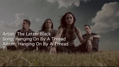 The Letter Black - Hanging On By A Thread (Slideshow With Lyrics)