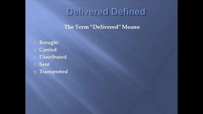 It Hasn't Been Delayed-It's Being Delivered 1 of 4