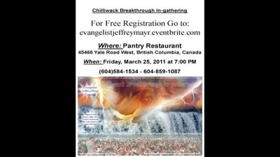 Miracle Evangelist Jeffrey Mayr 