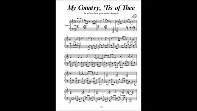 Chorale Etudes (4 of 7) My Country ‘tis of Thee