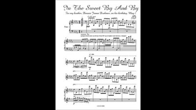 Chorale Etudes (6 of 7) In the Sweet By and By