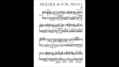 5 Preludes Prelude 1