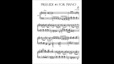 5 Preludes Prelude 3