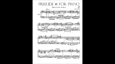 5 Preludes Prelude 1 (pentatonic version)