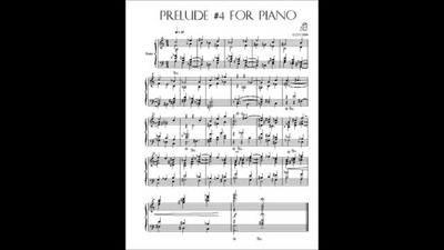 5 Preludes Prelude 4 (slow version)