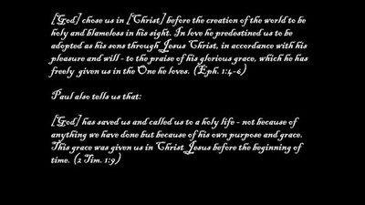 God's Sovereign Control Over Faith & Salvation (Part 1)