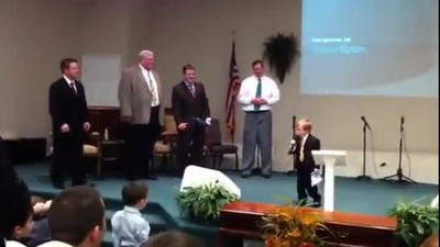 Baby Preacher Is At It Again!