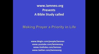 Making Prayer a Priority in Life