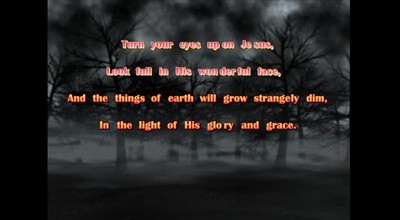 Turn Your Eyes Upon Jesus