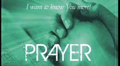 I want to know You more!