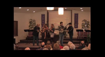 "Wait a Little Longer Sweet Jesus"  Park Family Blue Grass Band, 02-12-12  FBC, Caney