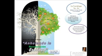 Anhelando la Restauración Espiritual. Pastor Julio Rodríguez, Iglesia Nueva Vida, La voz del que no es