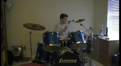 Where I  belong by Building 429 drum cover