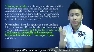 Jesus Is Calling Christians To Repent 