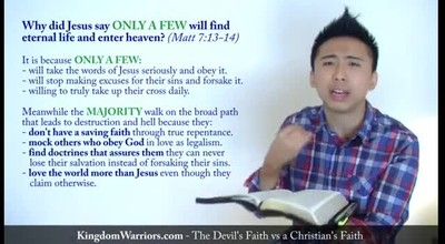Devil's Faith vs Christian's Faith