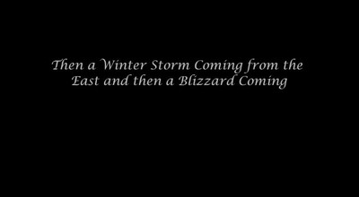Blizzard in 2012