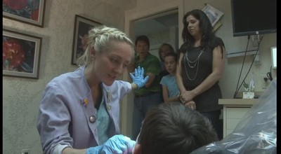 Visiting the dentist!