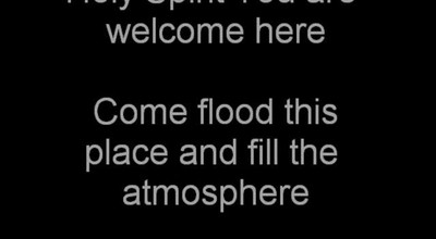 Holy Spirit Song