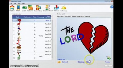Easy Memory Verse Review with MemLok Bible Memory System memlok.com