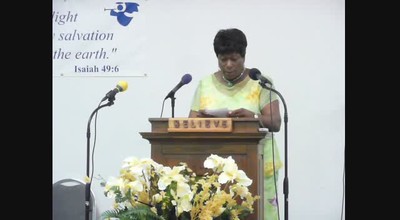 Pastor Flo Anderson SHARING AND ANNOUNCEMENTS March 18 2012h