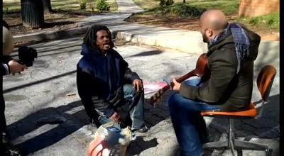 Amazing! Homeless Man Breaks Out in Gospel with God Of Second Chances 