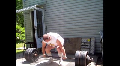 500 pounds lifted by 50 year old Christian man