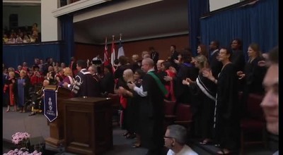 Awesome Gospel Flash Mob at Graduation
