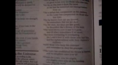 Psalm 103 kj bible reading