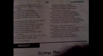 Psalm 104 bible scripture reading with music